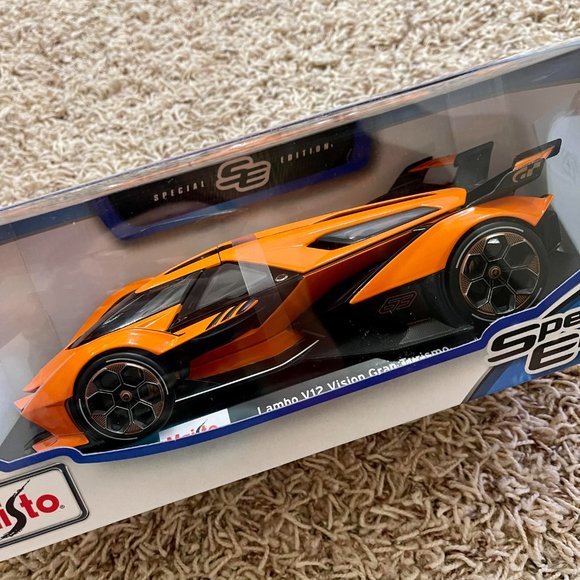 Lambo V12 Vision Gran 1:18 Special Edition Diecast Model Car by Maisto (NIB) - Picture 2 of 5